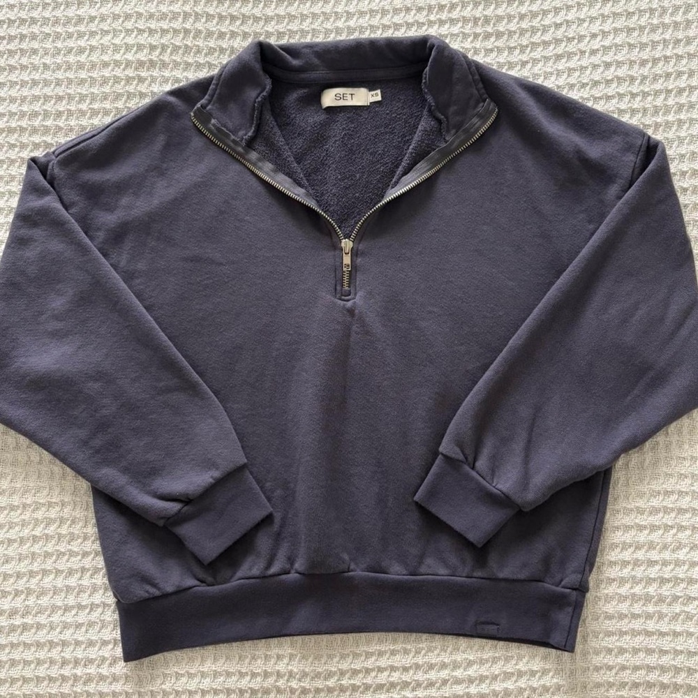 Set Active Quarter Zip Sweatshirt - image 1